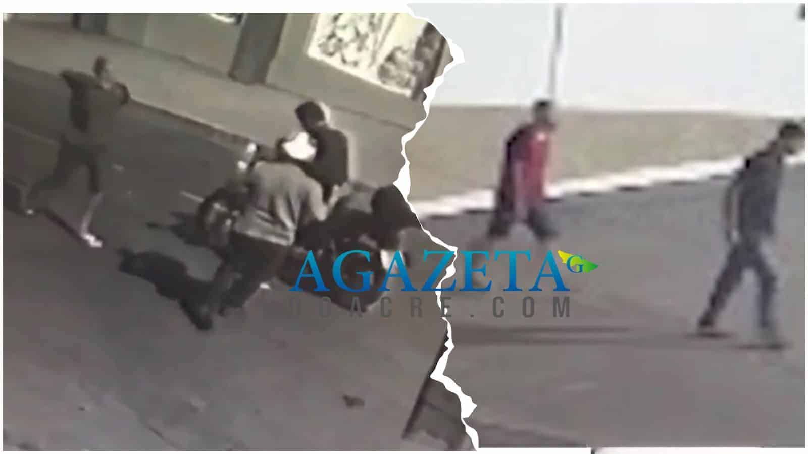 C Mera Flagra Momento Em Que Dupla De Bandidos Rouba Moto Em Rio Branco