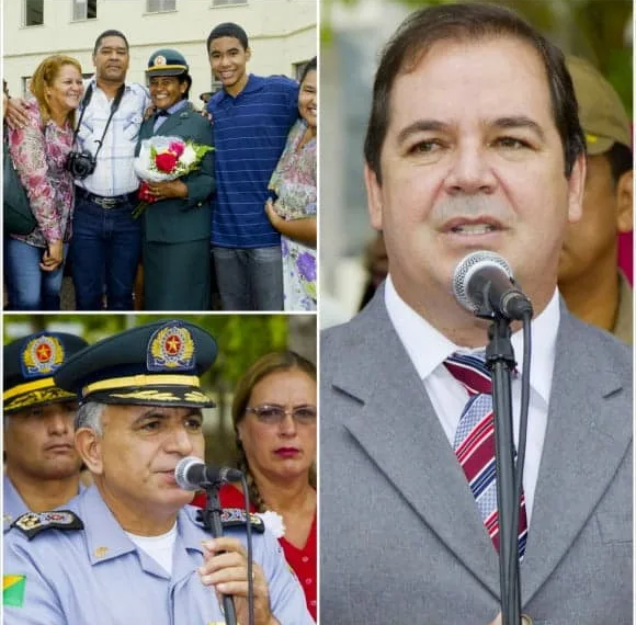 Governador participa de ato de promoção de oficiais e praças da PM