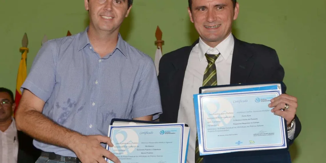 Marcus Alexandre vence a etapa estadual do Prêmio SEBRAE Prefeito Empreendedor
