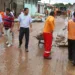 Prefeito vistoriou os trabalhos na manhã de ontem