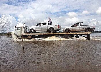 Caminhões-cegonha logo poderão cruzar a estrada