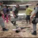 Criança morre ao pular de ponte e cair em cima de vergalhões