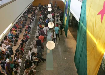 Último dia de atendimento aos trabalhadores no Arena da Floresta foi tranquilo