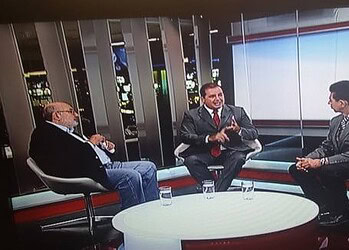 Tião Viana fala em entrevista em São Paulo sobre imigrantes haitianos