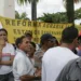 Antes de tumulto na Aleac produtores fecham rua exigindo reforma agrária