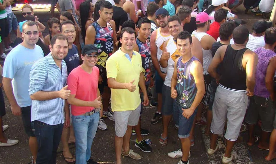 Pré-candidato recebeu o apoio de amigos, no evento
