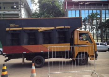 Militares realizam ato no Centro para reivindicar melhorias