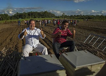 Tião Viana lançou programa em Cruzeiro do Sul