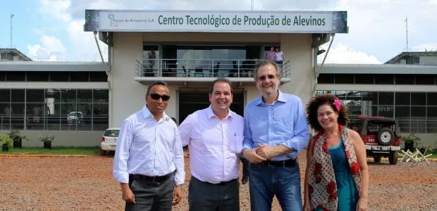 Ministro do Desenvolvimento Agrário conhece Complexo de Piscicultura