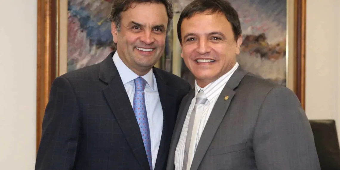 Aécio Neves e Marcio Bittar discutem Segurança Pública e anunciam visita do Senador ao Acre