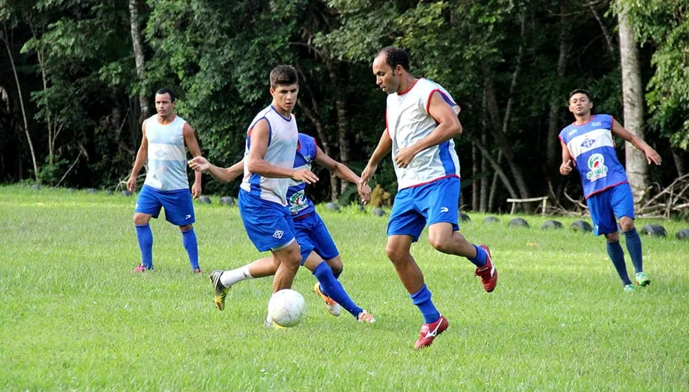 Galo Carijó fez um treino coletivo nesta quarta-feira