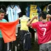Vendas de camisas de outras seleções aquece comércio para alegria dos comerciantes