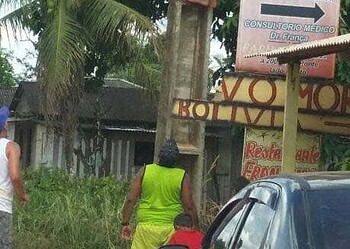 Moradores da área da fronteira cortaram o transformador que fornece energia para o lado boliviano