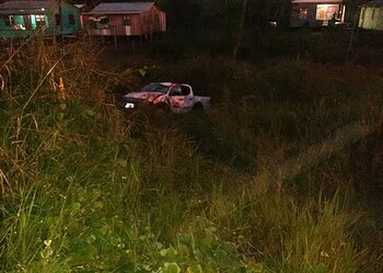 Caminhonete da Funai é destruída em acidente