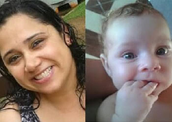 Maria Isabel e sua filha de colo desapareceram na segunda