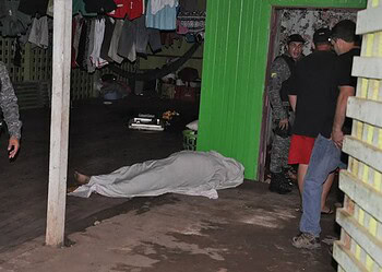 Vítima foi perseguida e assassinada por desconhecido