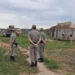 Policiais militares e oficiais de Justiça realizaram o despejo