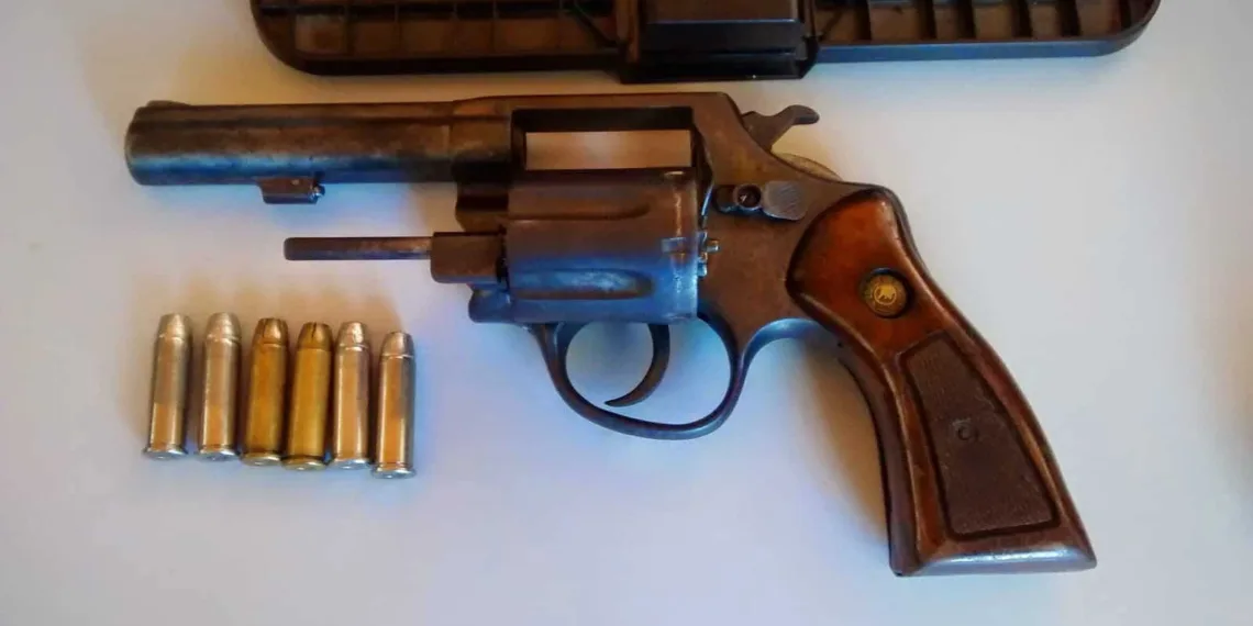 Arma teria sido usada em ameaças a pessoas na estrada