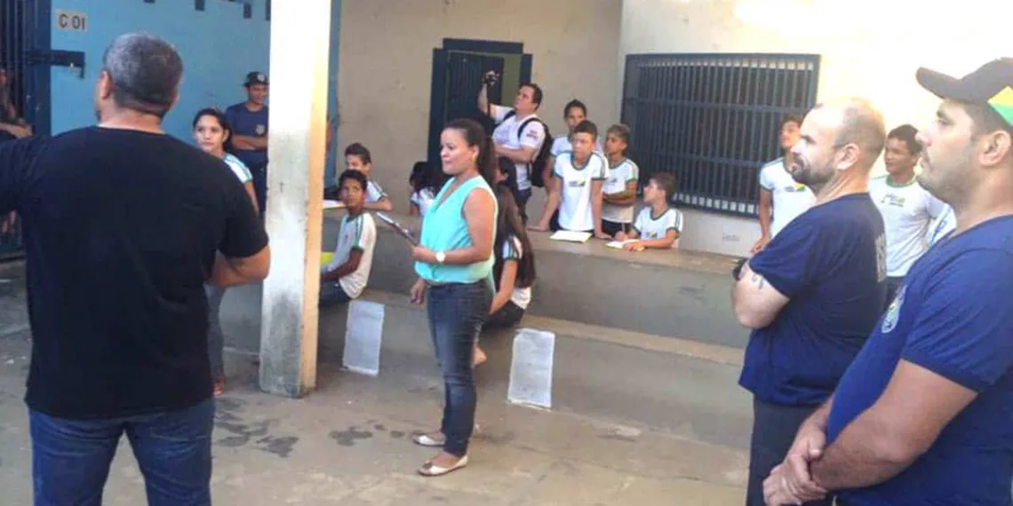 Estudantes conheceram alojamentos do Centro Socioeducativo