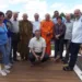 Na visita à biblioteca houve o encontro de monges budistas com o Instituto de Fé e Política do Acre