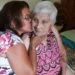 Rosita Araújo disse que chorou de felicidade quando a mãe, Alzira, passou a ser atendida por médicos em casa
