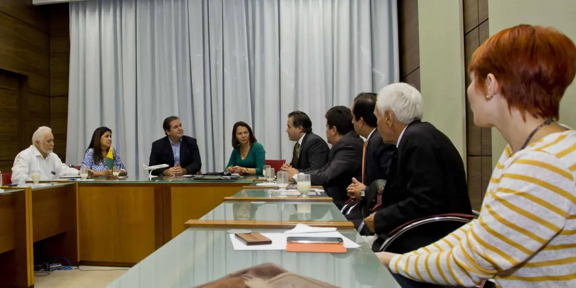 Governador recebeu os empresários na tarde de ontem