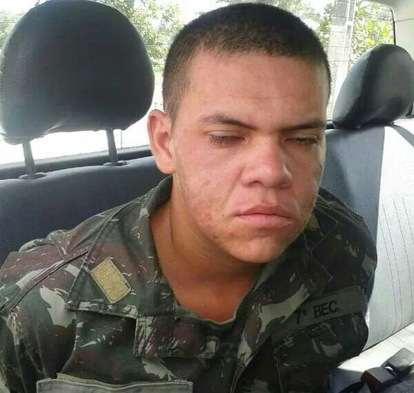 Soldado Rai Ferreira preso