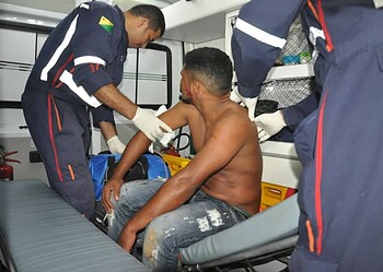 Tentativa de homicídio em festa de aniversário de família