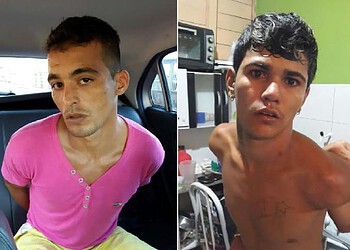 Izaquiel de Lima e Willes Calado  do Nascimento foram presos