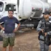 Proprietário deixou a carreta em estacionamento de posto