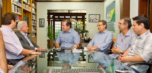 Grupo de empresários participou de reunião com o governador Tião Viana