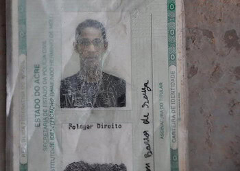 Colono foi alvejado por motoqueiro desconhecido