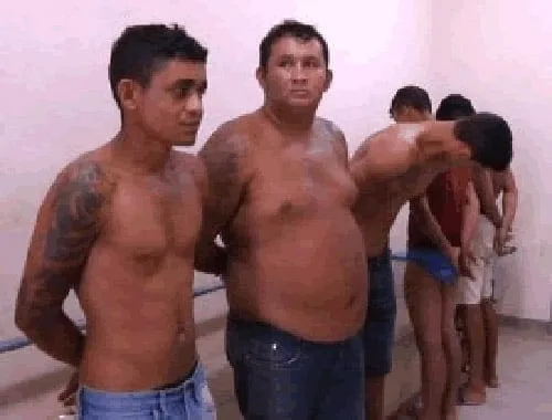 Cinco homens foram presos e confessaram os crimes
