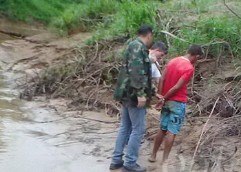 Polícia prende ladrões 4h após assalto e rapto de criança no bairro Sibéria, em Xapuri