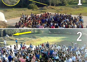 Fotografia revela o que seria um ‘fantasma’, em enterro de motorista