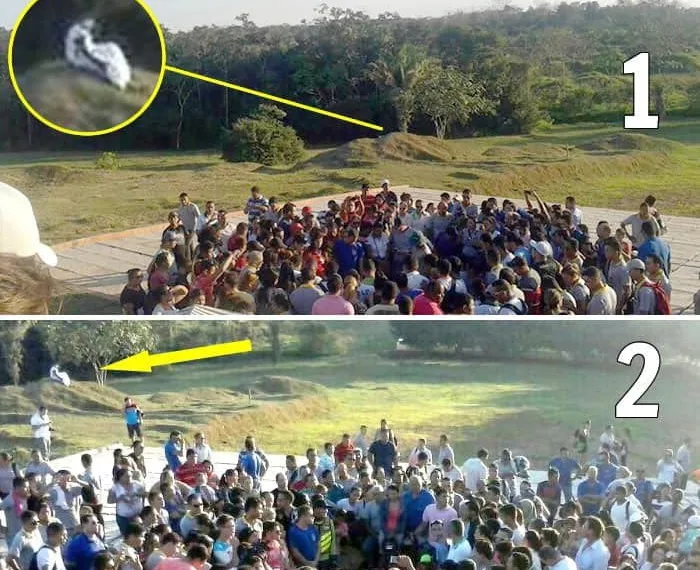 Fotografia revela o que seria um ‘fantasma’, em enterro de motorista