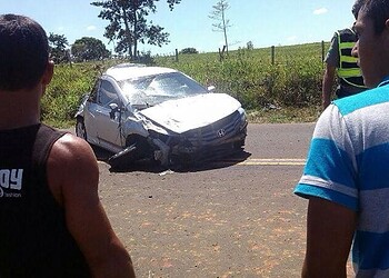 Acidente deixa quatro jovens mortos perto de Rodrigues Alves