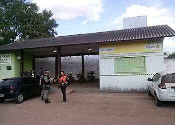 Banco fica localizado dentro do pátio do Detran/AC