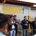Marcio Bittar esteve nos dois municípios acompanhado do candidato a senador, Gladson Cameli (PP)