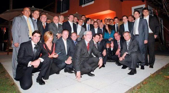 Marcio Bittar participa de jantar de confraternização da bancada tucana com Aécio Neves
