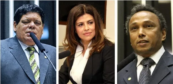 Deputados Flaviano Melo, Antônia Lúcia e Sibá Machado buscam a reeleição