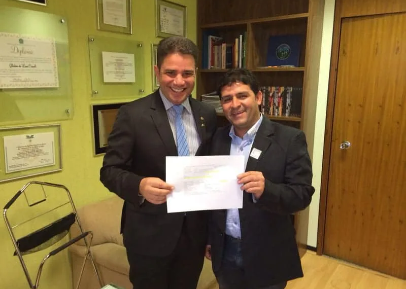 Prefeito agradeceu a Gladson pelo empenho parlamentar