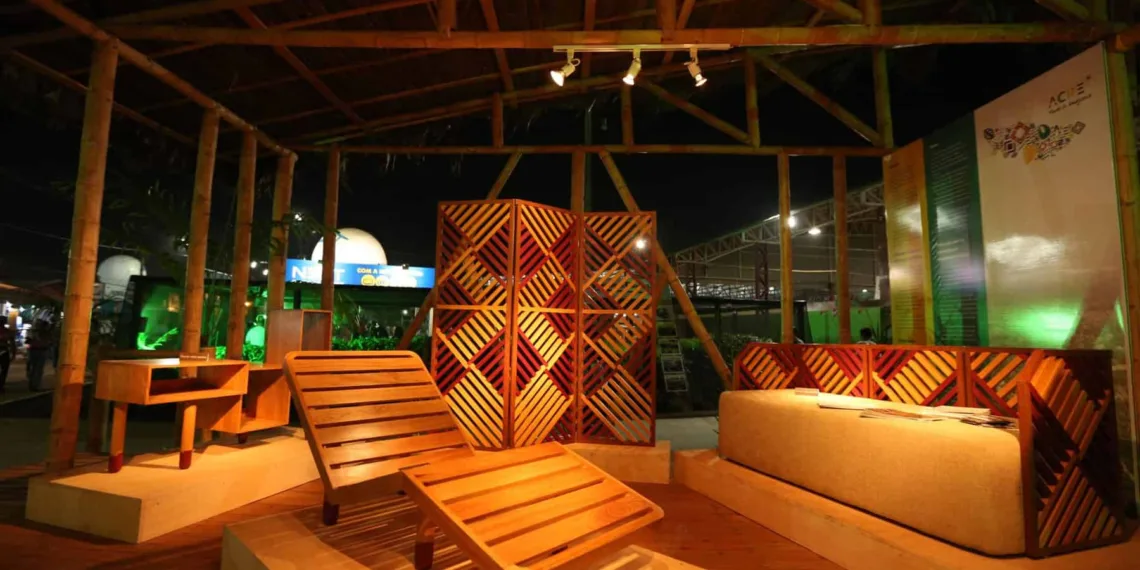 Produtos com design acreano chamam a atenção de visitantes da Expoacre