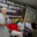 Padre Paolino Baldassari, de Sena, em encontro ontem