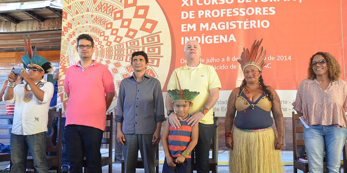 Curso se estende para 315 professores indígenas de 12 etnias espalhadas pelo Estado