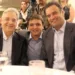 Ex-presidente FHC com Marcio Bittar e Aécio Neves