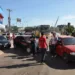 Motoristas pirangueiros fecham rua em protesto na frente da Câmara Municipal