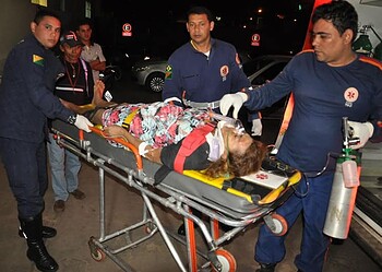 Condutor da caminhonete permaneceu no local e prestou socorro o tempo inteiro a Maria de Nazaré