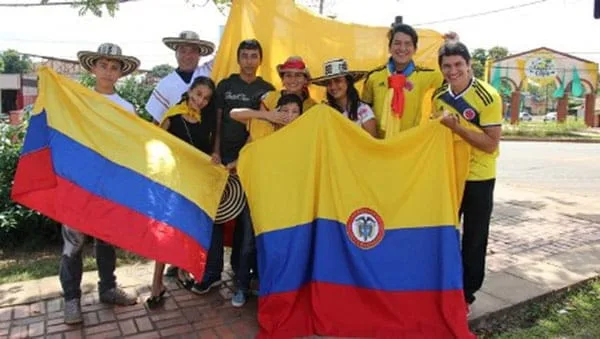 Torcedores colombianos no Acre estão confiantes
