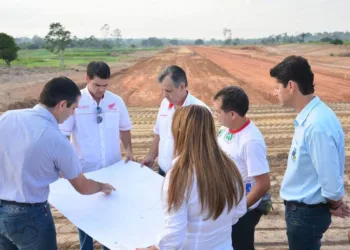 Inspeção ao Centro de Esportes Radicais define pista de motocross